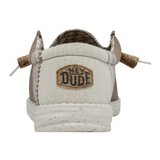 HEY DUDE WALLY BREAK STITCH CLAY - 400150Y8