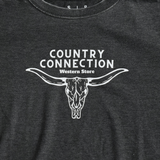 COUNTRY CONNECTION LONGHORN SHORT SLEEVE TEE - CCLONGHORNTEE