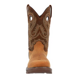 GEORGIA MEN'S CARBO-TEC FLX ALLOY TOE WATERPROOF PULL ON WORN BOOT - GB00621