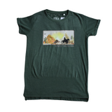 COUNTRY CONNECTION WESTERN SCENE FULL LENGTH T-SHIRT - CCWESTERNSCENETEE