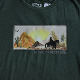 COUNTRY CONNECTION WESTERN SCENE FULL LENGTH T-SHIRT - CCWESTERNSCENETEE
