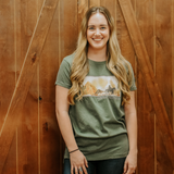 COUNTRY CONNECTION WESTERN SCENE FULL LENGTH T-SHIRT - CCWESTERNSCENETEE