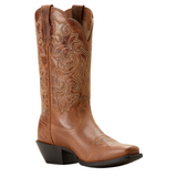 ARIAT WOMEN'S ROUND UP SQUARE TOE WESTERN BOOT - 10053733