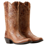 ARIAT WOMEN'S ROUND UP SQUARE TOE WESTERN BOOT - 10053733