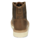 JUSTIN MEN'S MAXWELL 6" STEEL TOE LACE UP WORK BOOT - OW709