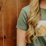 COUNTRY CONNECTION WESTERN SCENE FULL LENGTH T-SHIRT - CCWESTERNSCENETEE