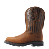 ARIAT MEN'S SIERRA SHOCK SHIELD PATRIOT STEEL TOE WORK BOOT - 10044426