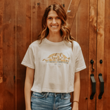 COUNTRY CONNECTION 4 HORSE T-SHIRT (CROP) - CC4HORSETEECR