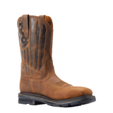 ARIAT MEN'S SIERRA SHOCK SHIELD PATRIOT STEEL TOE WORK BOOT - 10044426