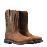 ARIAT MEN'S SIERRA SHOCK SHIELD PATRIOT STEEL TOE WORK BOOT - 10044426