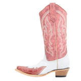 CIRCLE G BY CORRAL WOMEN'S PINK WINGTIP WESTERN BOOT - L6064