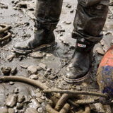 XTRATUF MEN'S BLACK 6" ANKLE DECK BOOT - 22736BLK