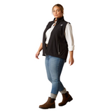 ARIAT WOMEN'S NEW TEAM SOFTSHELL VEST BLACK - 10020762