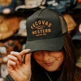 TECOVAS QUALITY MADE TRUCKER HAT - U30259BKO