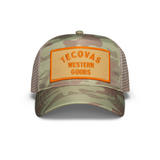 TECOVAS WESTERN GOODS TRUCKER HAT - U30265KHC
