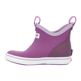 XTRATUF BIG KIDS DEWBERRY/PURPLE GUMDROP ANKE DECK BOOTS - XKAB500Y