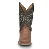 JUSTIN MEN'S HAGGARD BROWN CAIMAN WESTERN BOOTS - GR5706