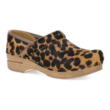 DANSKO WOMEN'S PROFESSIONAL LEOPARD HAIRCALF CLOG - 1064086112