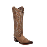 CIRCLE G WOMEN'S EMBROIDERY SAND WESTERN BOOT - L6277