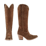 BUCK & BRANA WOMEN'S KENIA CAMEL WESTERN BOOT - 7200