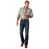 ARIAT MEN'S RETRO HESPERUS FITTED SNAP SHIRT - 10071089