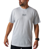 BURLEBO MEN'S VINTAGE WASHED TEE "PRAY" - VWTPRAY