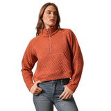 KIMES WOMEN'S RITA 1/4 ZIP PULLOVER - WSW0000021