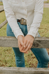 WRANGLER X LAINEY WILSON EMBROIDERED WESTERN SNAP SHIRT-112370410