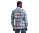 WRANGLER MEN'S RETRO PREMIUM LONG SLEEVE WESTERN SNAP PLAID SHIRT - 112374998