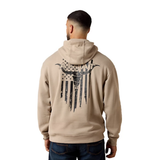 ARIAT MEN'S LONGHORN THRASH HOODIE - 10082708
