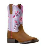 ARIAT KIDS WILD BLOOM WIDE SQUARE TOE WESTERN BOOT - 10074202