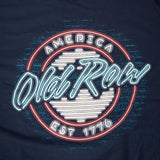 OLD ROW USA NEON CIRCLE LOGO POCKET TEE - WROW3972
