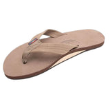 RAINBOWS MEN'S SINGLE LAYER PREMIER LEATHER WITH ARCH SUPPORT 1" STRAP SANDALS - 301ALTSO-MENS