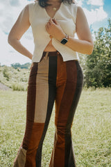 WRANGLER X LAINEY WILSON PATCHWORK BELL BOTTOMS-112370628