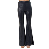 SAINTS AND HEARTS WOMEN'S SNAKE BELL BOTTOMS WITH BACK POCKETS - SP6111BC