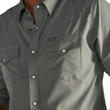 TECOVAS MEN'S PERFORMANCE WESTERN PEAL SNAP LONG SLEEVE SHIRT - M40363CAC