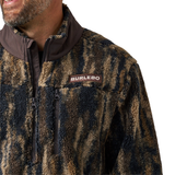 BURLEBO MEN'S SHERPA QUARTER ZIP MIDLINE CAMO - MIDCQZ SHERPA ZIP