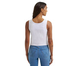 WRANGLER WOMEN'S CHERRY BOOTS GRAPHIC RIBBED TANK - 112375858