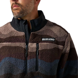 BURLEBO MEN'S MOUNTAIN FLEECE QUARTER ZIP - MFSQZ