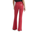 WRANGLER WOMEN'S LAINEY WILSON RED FLARE JEANS - 112380474