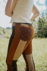 WRANGLER X LAINEY WILSON PATCHWORK BELL BOTTOMS-112370628