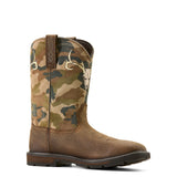 ARIAT MEN’S GROUNDBREAKER GRAPHIC WATERPROOF CAMO WORK BOOT - 10074211