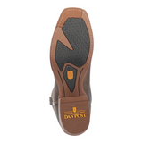DAN POST MEN'S RICHLAND BISON LEATHER WESTERN BOOT - DP3390