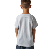 BURLEBO KIDS VINTAGE WASHED "PRAY" TEE - YVWTPRAY