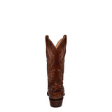 CORRAL MEN'S HONEY BROWN CAIMAN NARROW SQUARE TOE WESTERN BOOT - A4552