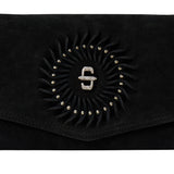 STETSON WOMEN'S SPIRAL SUEDE FRINGED CLUTCH - 9513000