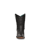 CORRAL WOMEN'S BLACK EMBROIDERY WESTERN ANKLE BOOTS - Z5111