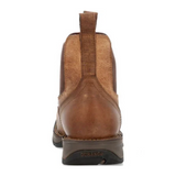 DURANGO MEN'S BROWN PULL-ON RED DIRT REBEL SQUARE TOE WESTERN BOOT - DDB0460