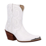 DURANGO WOMEN'S PEARL WHITE CRUSH WESTERN BOOTS - DRD0465