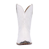 DURANGO WOMEN'S PEARL WHITE CRUSH WESTERN BOOTS - DRD0465